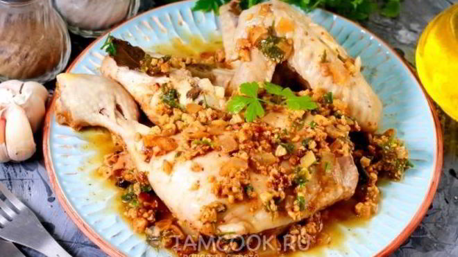 Рецепт Сациви из курицы в мультиварке