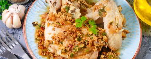 Шаг 13: сациви из курицы в мультиварке