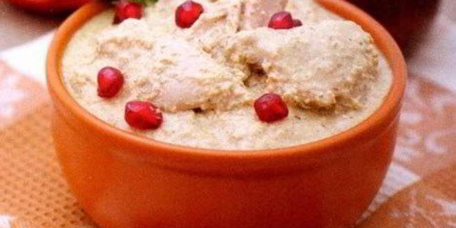 Рецепт сациви из птицы