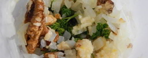 Шаг 7: сациви с грибами