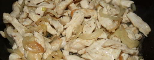 Шаг 8: сациви с куриными грудками