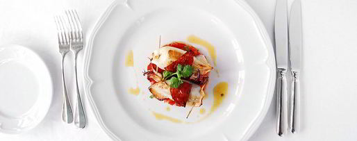 Шаг 7: фаршированных кальмаров на тартаре из томатов