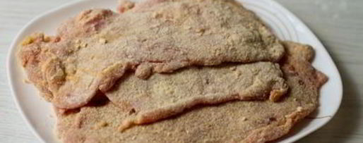 Шаг 7: шницеля из свиной вырезки с соусом тартар