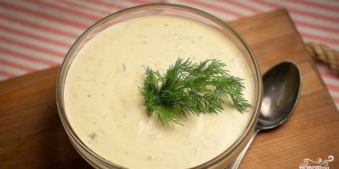 Рецепт соуса тартар без майонеза