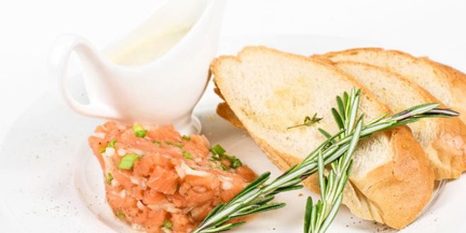 Рецепт соуса тартар и тартар из лосося
