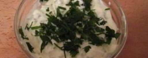 Шаг 3: соуса тартар из свежих огурцов