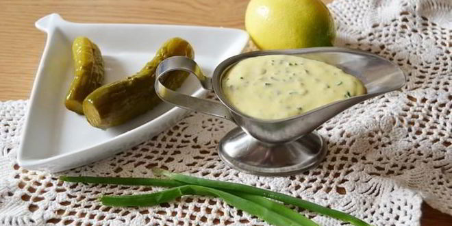 Рецепт соуса тартар к рыбе