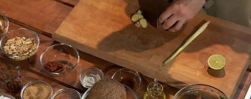 Шаг 1: тартара из говядины по-тайски