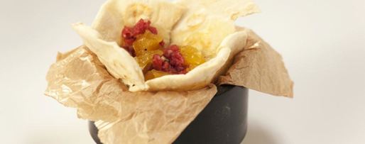 Шаг 3: тартара из говядины с апельсиновым мармеладом