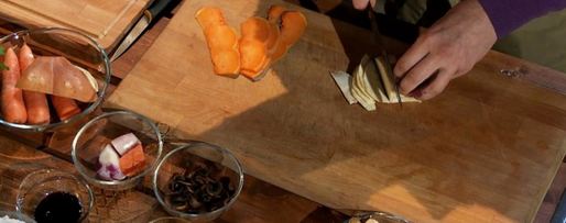 Шаг 4: тартара из говядины с грибами