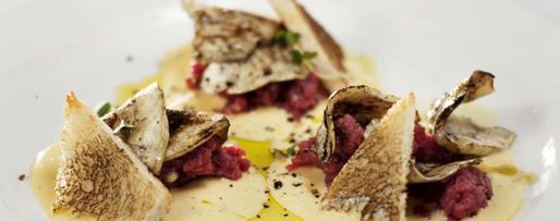 Шаг 4: тартара из говядины с трюфельным майонезом