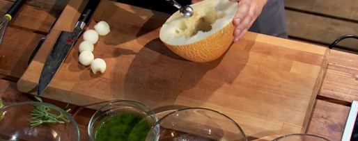 Шаг 4: тартара из говядины со свежей дыней