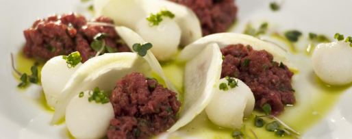 Шаг 6: тартара из говядины со свежей дыней