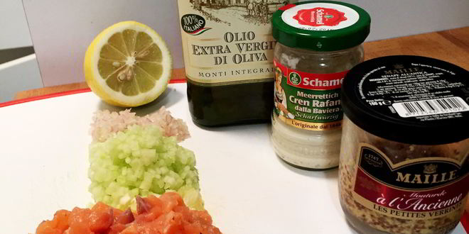 Рецепт тартара из лосося авокадо и каперсами