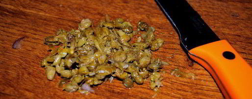 Шаг 2: тартара из лосося с салатом рукола-помидоры