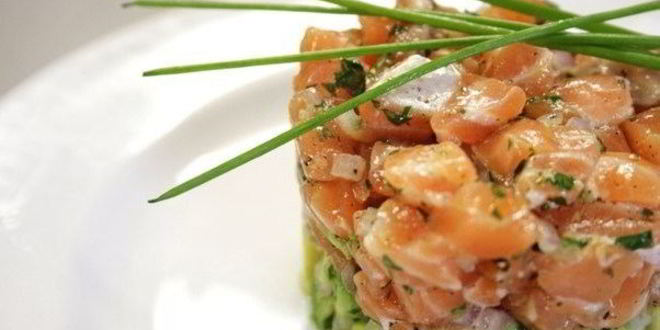 Рецепт тартара из лосося и каперсов