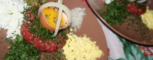 Шаг 5: тартара из мраморной говядины