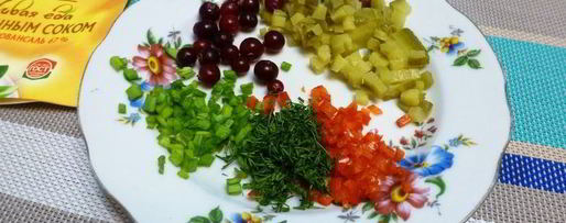 Шаг 7: тартара из муксуна с брусничным соусом