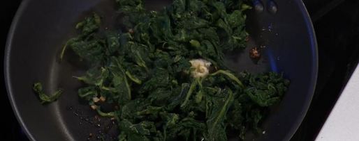 Шаг 1: тартара из шпината