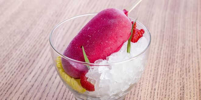 Рецепт тартара из сибаса с тархуном и малиной