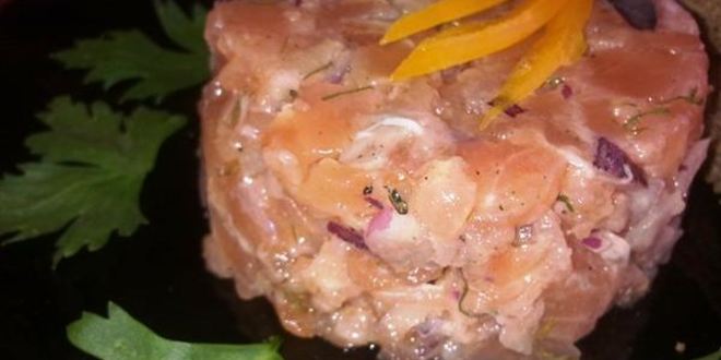 Рецепт тартара из слабосоленого лосося