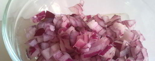 Шаг 2: тартара из слабосоленого лосося