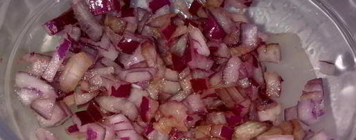 Шаг 3: тартара из слабосоленого лосося