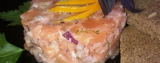 Шаг 8: тартара из слабосоленого лосося