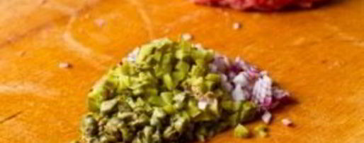 Шаг 1: тартар из телятины