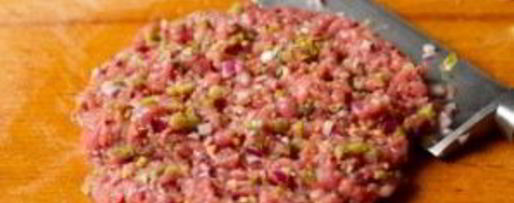 Шаг 2: тартар из телятины