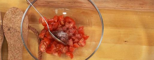 Шаг 1: тартара из утки с персиками