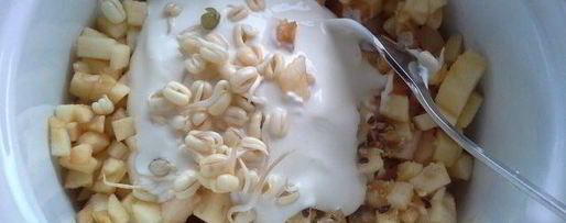 Шаг 3: тартара с грушей и яблоком