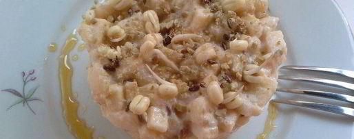 Шаг 4: тартара с грушей и яблоком