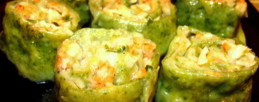 Шаг 12: теплого тартара ролл из семги