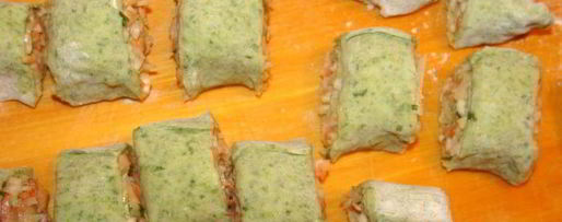 Шаг 9: теплого тартара ролл из семги