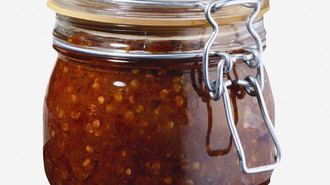 Рецепт Грузинского соуса Ткемали из красной алычи