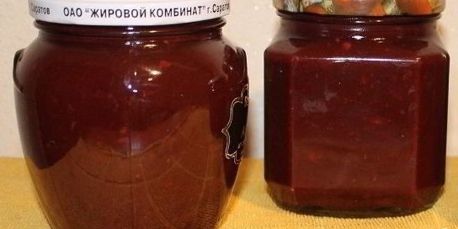 Рецепт соуса ткемали из терна