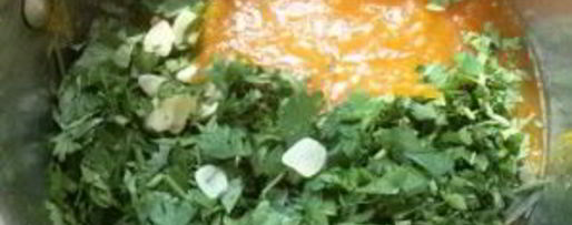 Шаг 4: соуса ткемали из желтой алычи