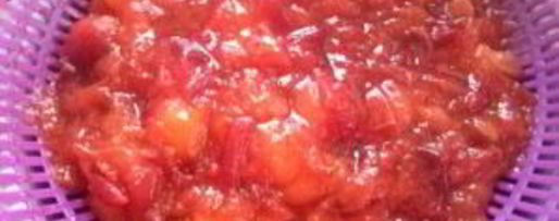 Шаг 2: соуса ткемали с базиликом