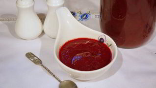 Рецепт Соуса Ткемали с синей сливой