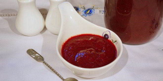 Рецепт соуса ткемали с синей сливой