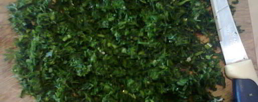 Шаг 8: соуса зеленого ткемали