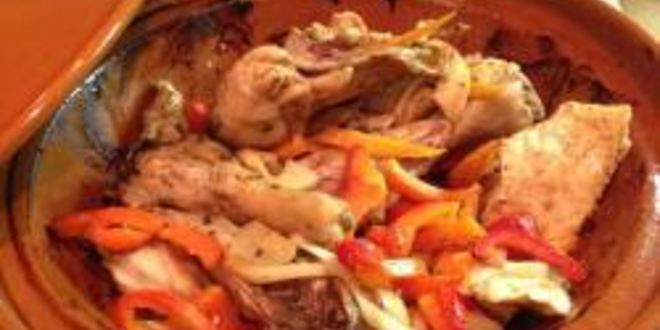 Рецепт тажина из курицы с ткемали