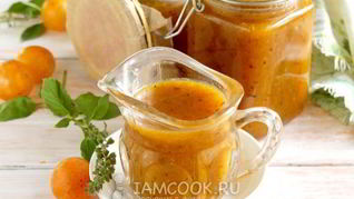 Рецепт Ткемали из желтой алычи