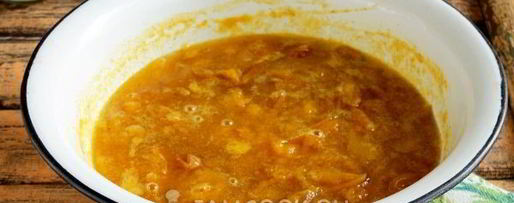 Шаг 3: ткемали из желтой алычи