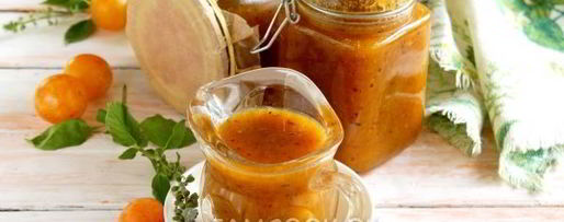 Шаг 8: ткемали из желтой алычи