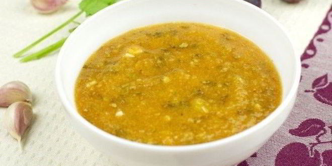 Рецепт ткемали из желтой сливы