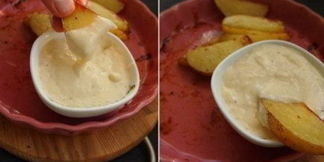 Рецепт молочно-сырного соус с мускатным орехом