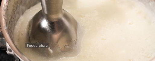 Шаг 2: обезжиренного сырного соуса и ширатаки