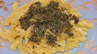 Рецепт Орехова сырный соус для макарон